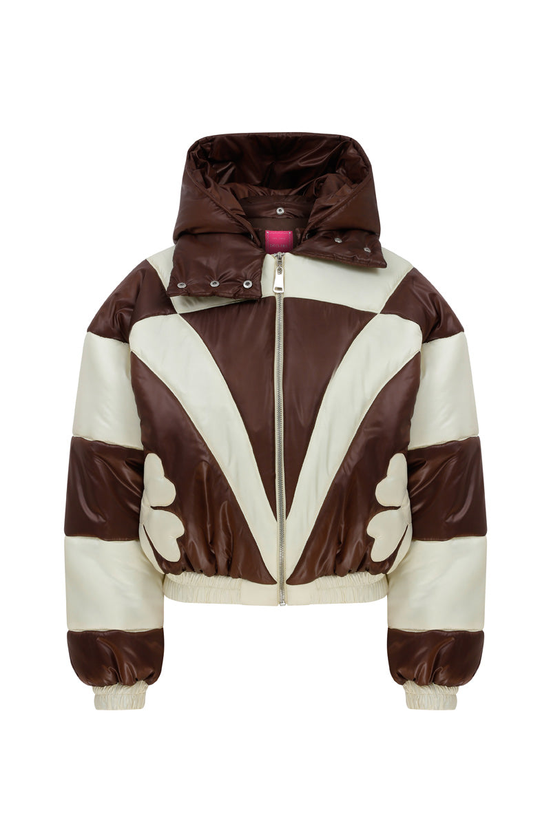 MOCHA HUES PUFFER - CULT MIA