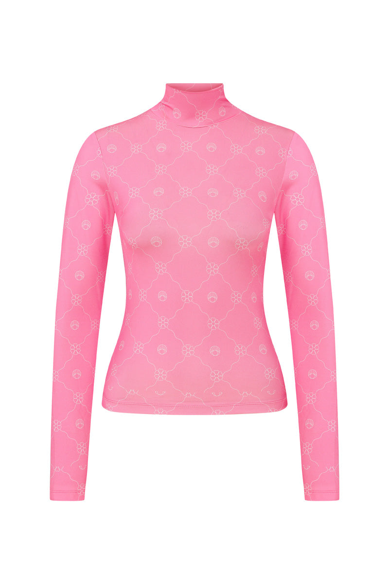 PETITE BLOSSOM PINK TOP - CULT MIA