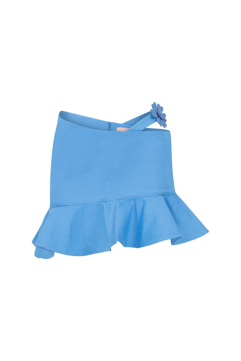 BLUE WATER LILY SKIRT