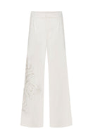 Tagg cotton pants with intricate embroidery, featuring a comfortable fit and stylish design, shown in the image.
