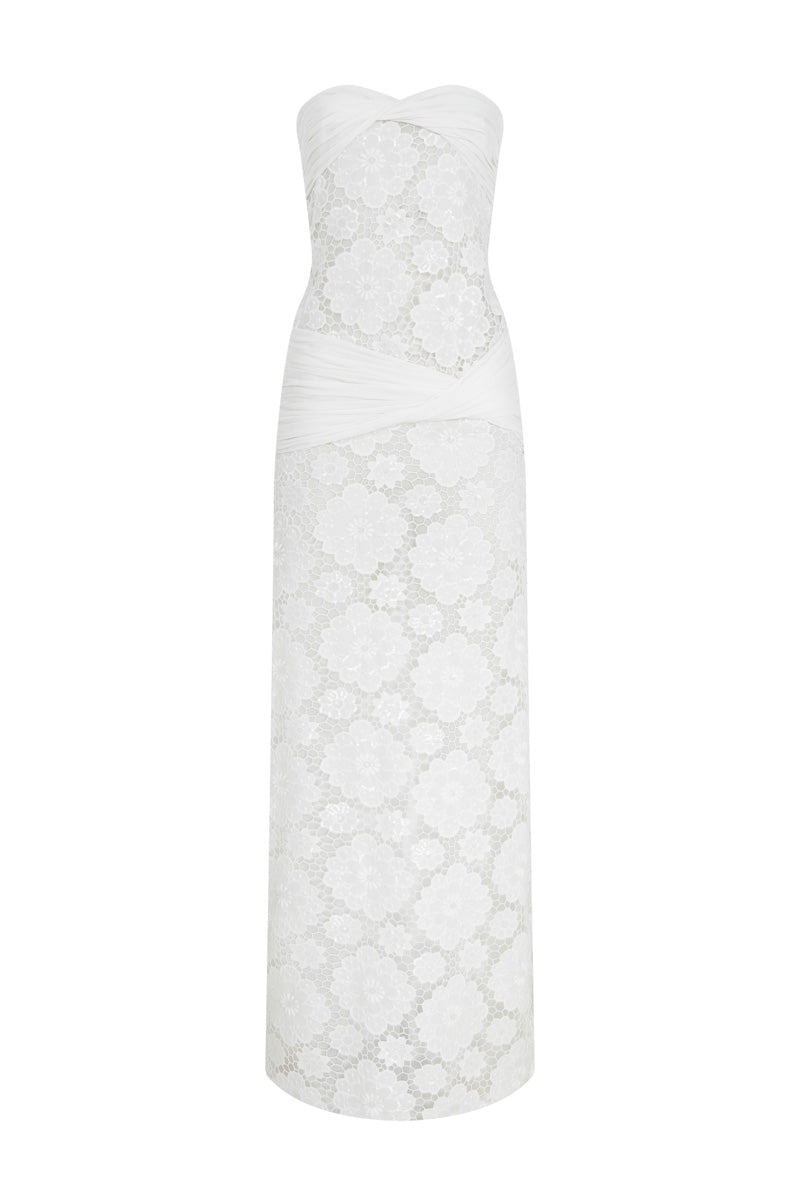 IVORY BLOSSOM DRESS