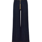 A pair of AISA Royce Denim Jeans with classic five-pocket design and straight-leg fit, shown on a neutral background.