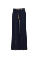 A pair of AISA Royce Denim Jeans with classic five-pocket design and straight-leg fit, shown on a neutral background.