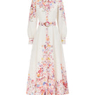 AISA Romia Maxi Dress in elegant fabric, featuring a flowing silhouette and stylish design, perfect for sophisticated occasions.