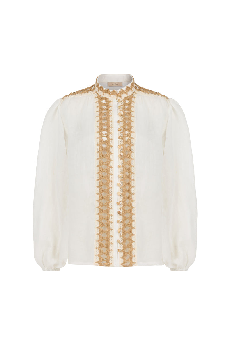 AISA DUNE shirt in a stylish design, featuring a comfortable fit and modern look, displayed on a mannequin.