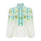 AISA Arielle shirt in a stylish design, featuring a comfortable fit and modern look, displayed on a hanger.