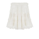 White AISA Grace top, stylish sleeveless blouse with elegant design, perfect for casual or dressy outfits.