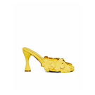 Side view of Christin Wu YUKI heels sandals showcasing sleek design and stylish straps.