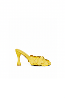Side view of Christin Wu YUKI heels sandals showcasing sleek design and stylish straps.