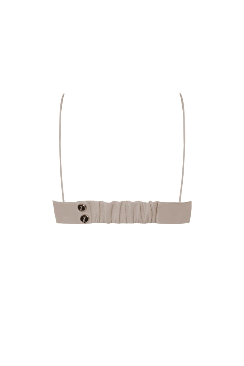 GABARDIN BRA IN BEIGE - CULT MIA