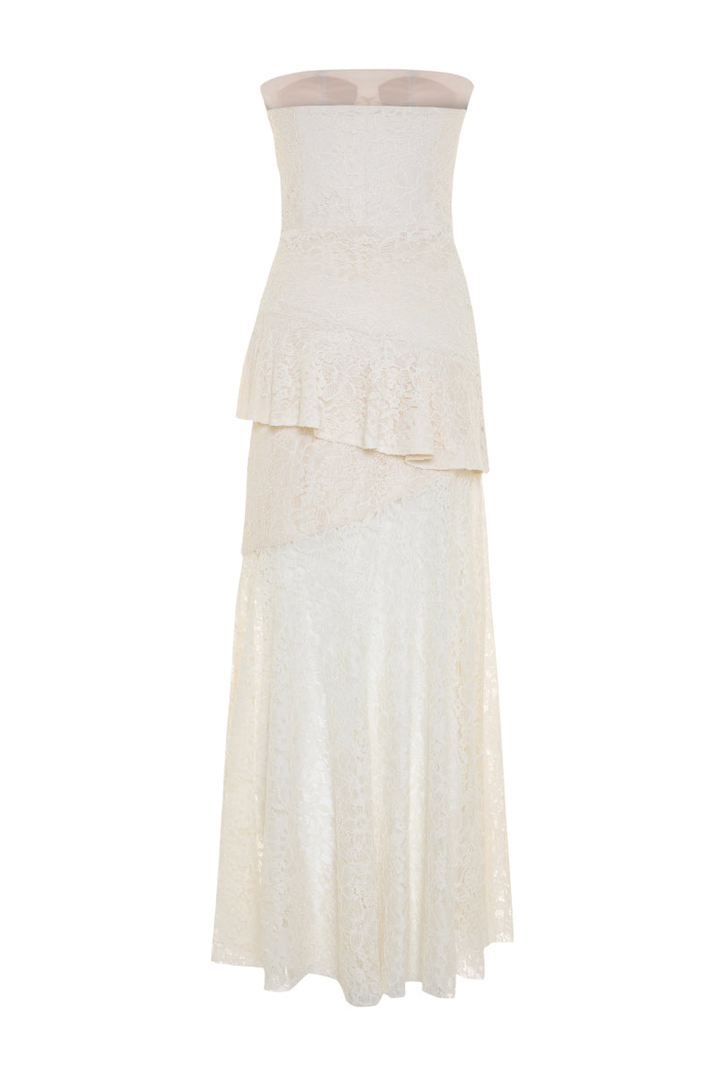 Nana Gotti Zephyra midi dress featuring a flowing silhouette, lightweight fabric, and stylish design perfect for casual or semi-formal occasions.