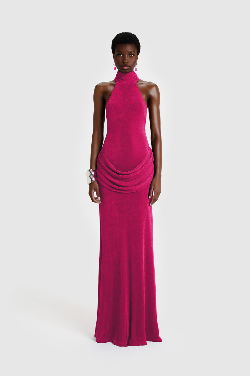 fiama maxi dress LPA Fiama Maxi Dress in Bone