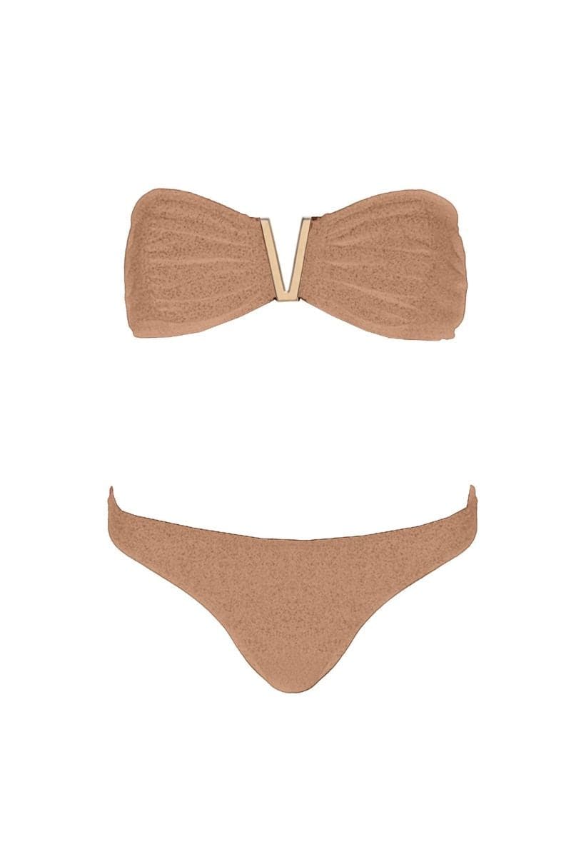 TRACY GOLD LUREX BIKINI | Aanoukis | CULT MIA