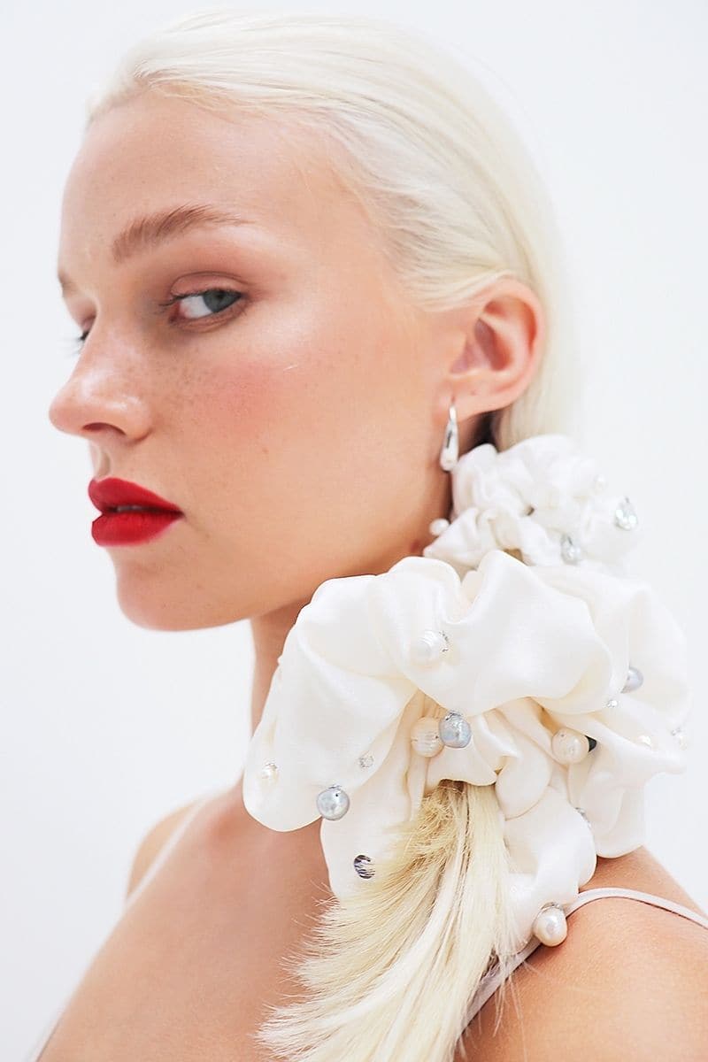 OTTILIE AND OCEANIA SILK SCRUNCHIE SET | Aethera | CULT MIA