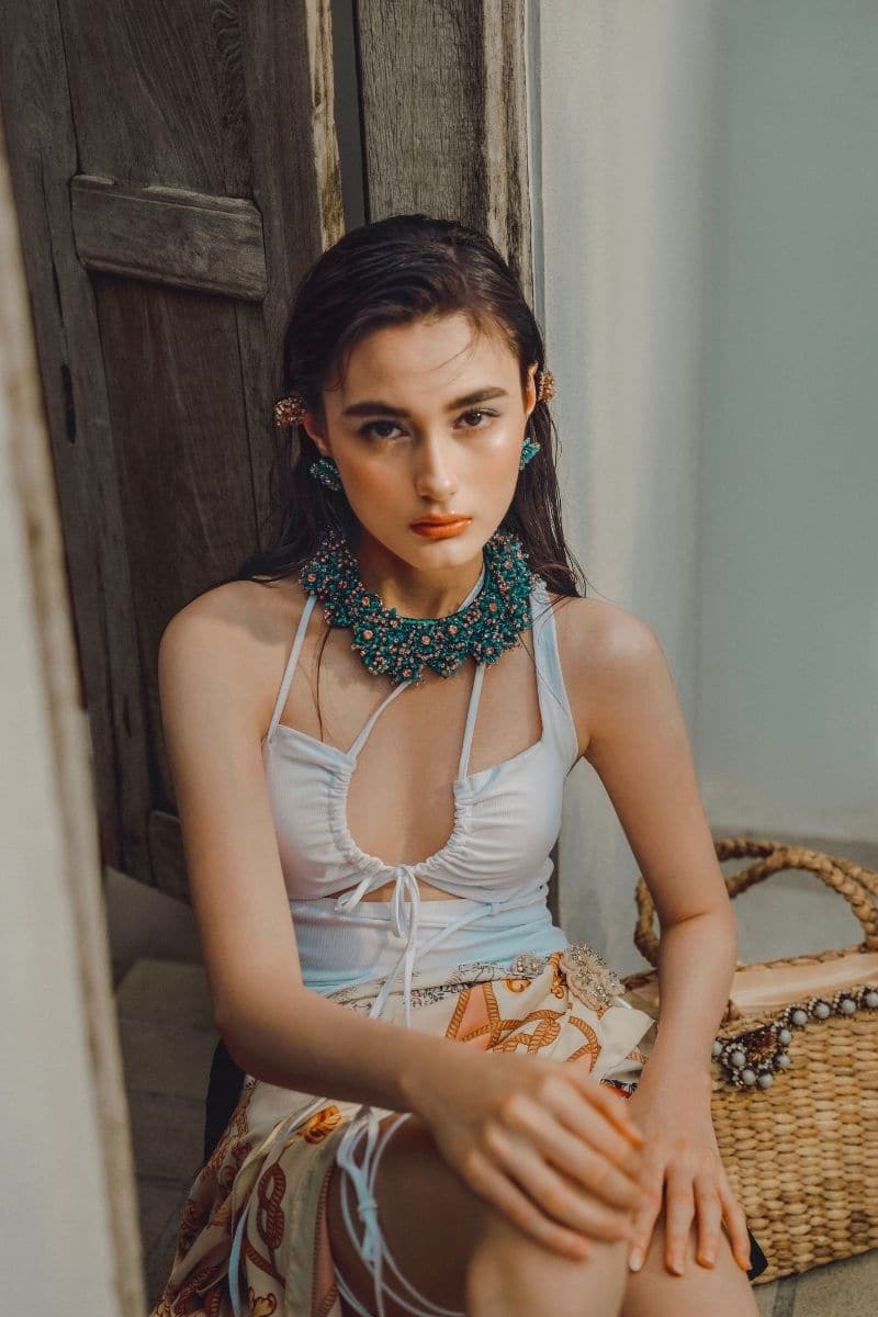 BLUE GELA EARRINGS | Aidan & Ice | CULT MIA