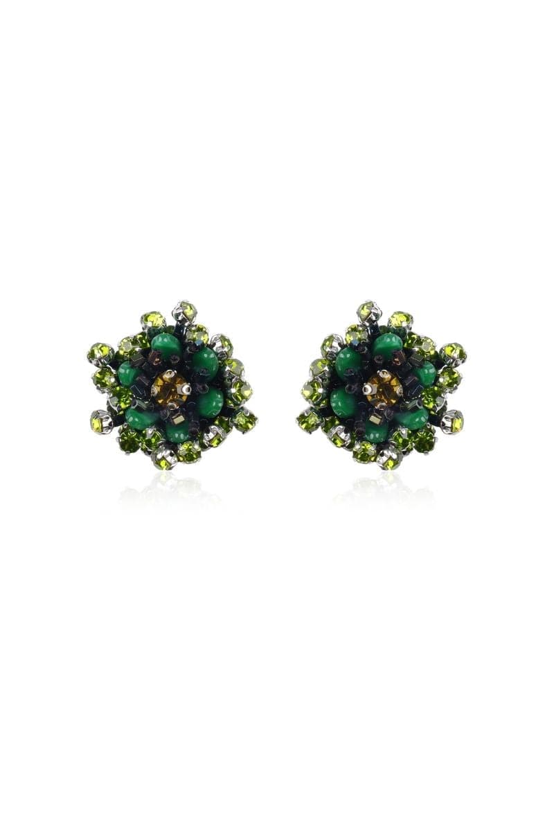 GREEN GELA EARRINGS | Aidan & Ice | CULT MIA