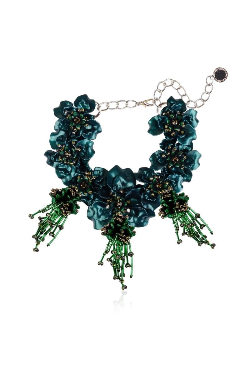 GREEN GIULIA NECKLACE | Aidan & Ice | CULT MIA
