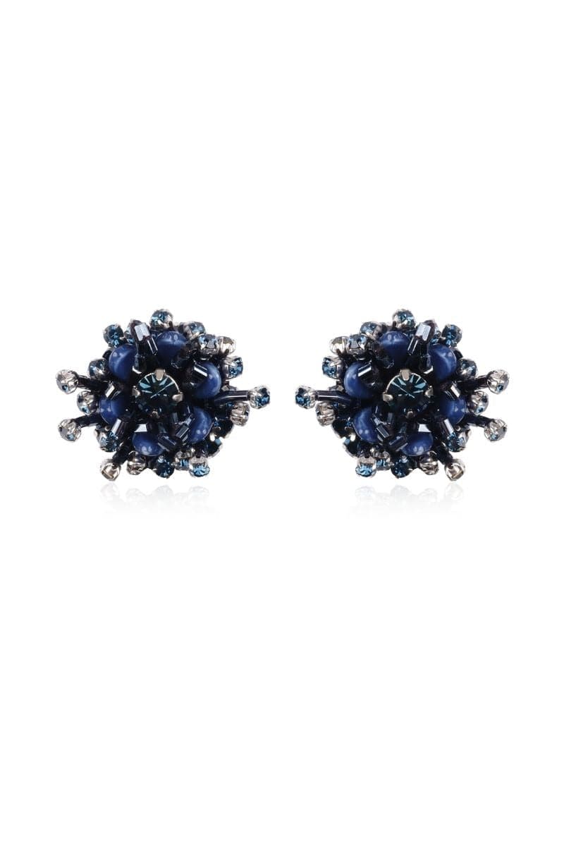 NAVY GELA EARRINGS | Aidan & Ice | CULT MIA