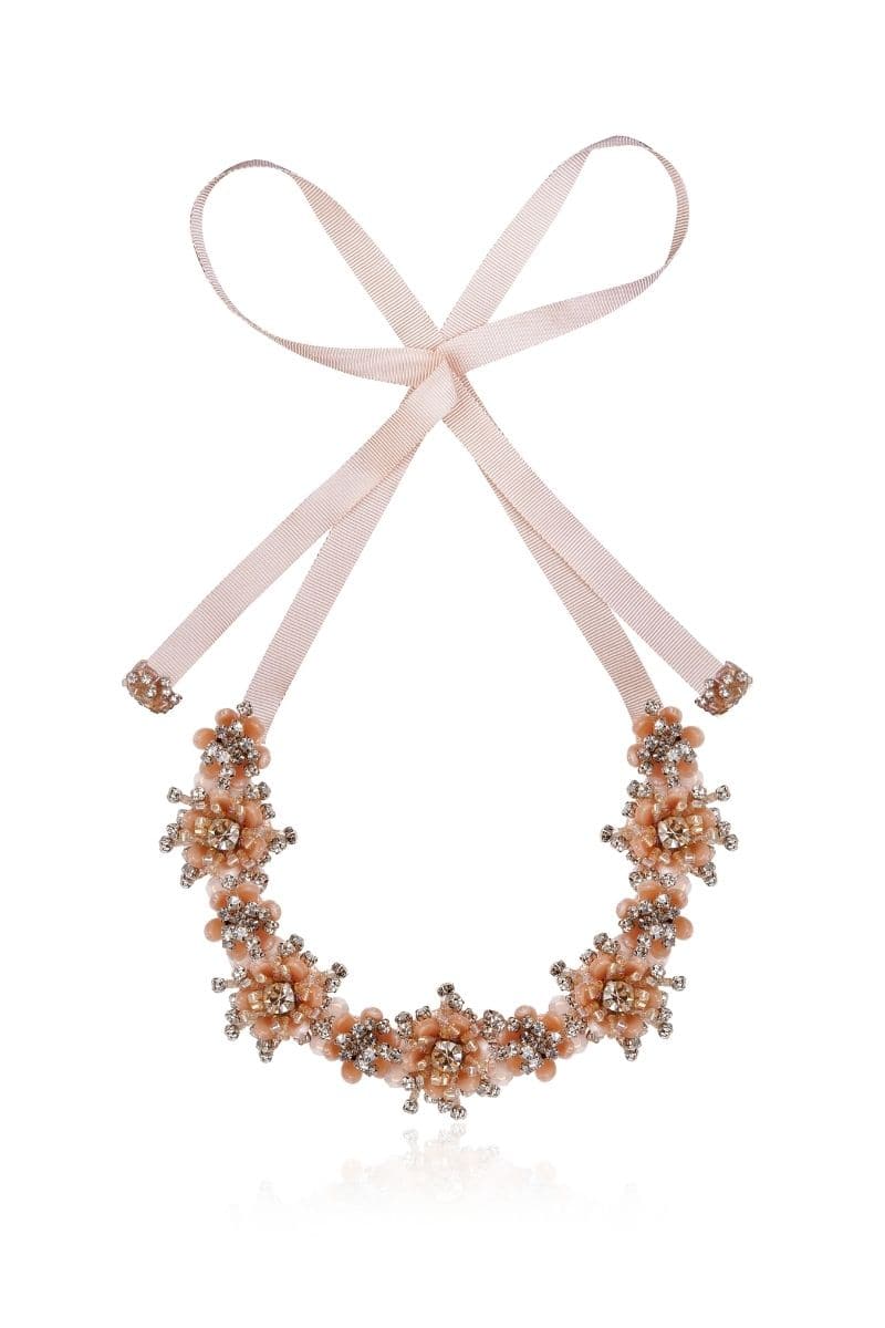 ROSE GELA RIBBON NECKLACE | Aidan & Ice | CULT MIA