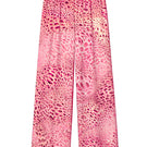 Amel Batita cheetah Moussard silk pants showing a stylish, patterned fabric with a relaxed fit and elegant design.
