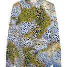 Amel Batita GIO MOUSSARD silk shirt featuring a stylish design, shown on a model with a relaxed fit and elegant fabric.