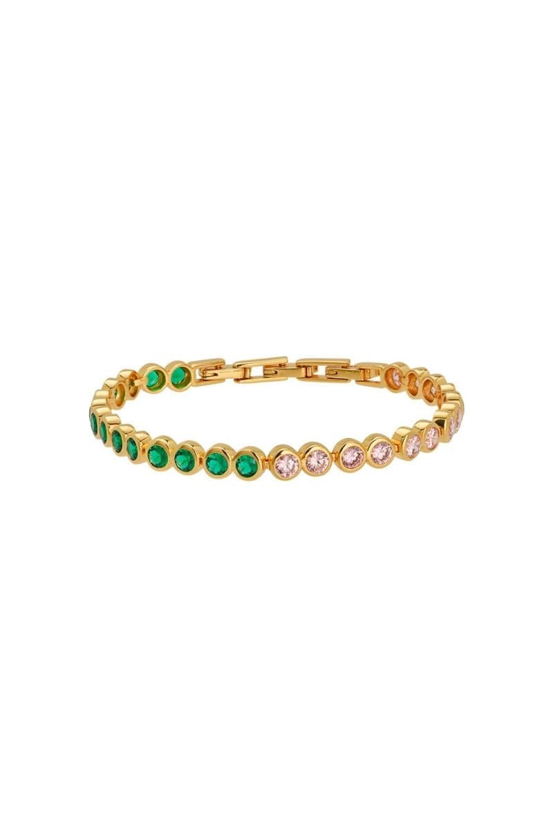 EMERALD AND ROSE DOTTY BRACELET | Amelia Scott | CULT MIA