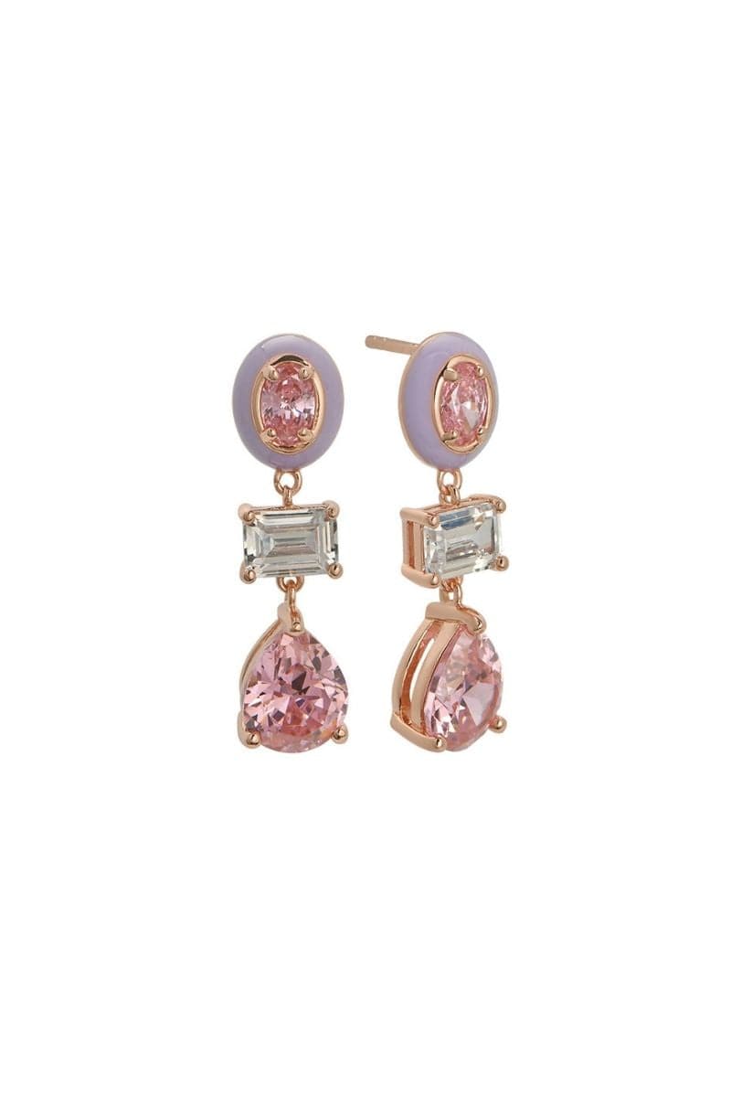 ROSE GOLD FRIDA EARRINGS | Amelia Scott | CULT MIA