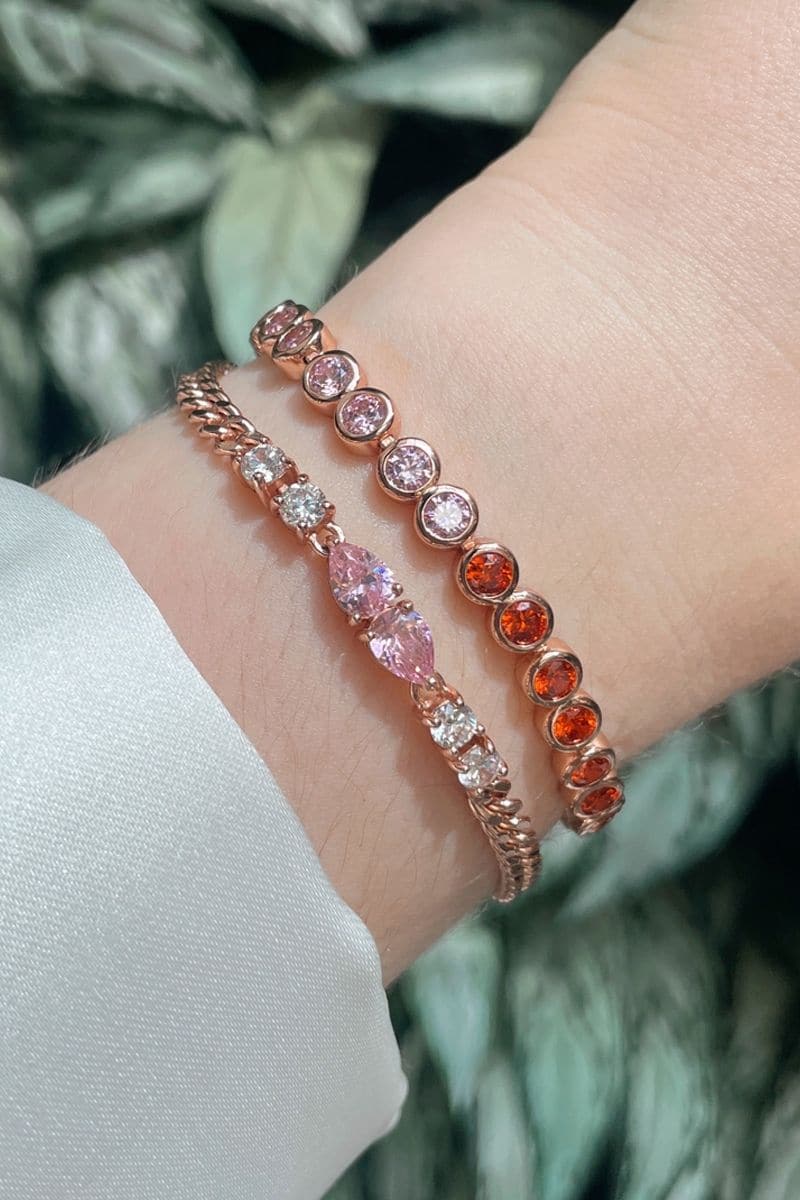 ROSE GOLD SOFIA BRACELET | Amelia Scott | CULT MIA