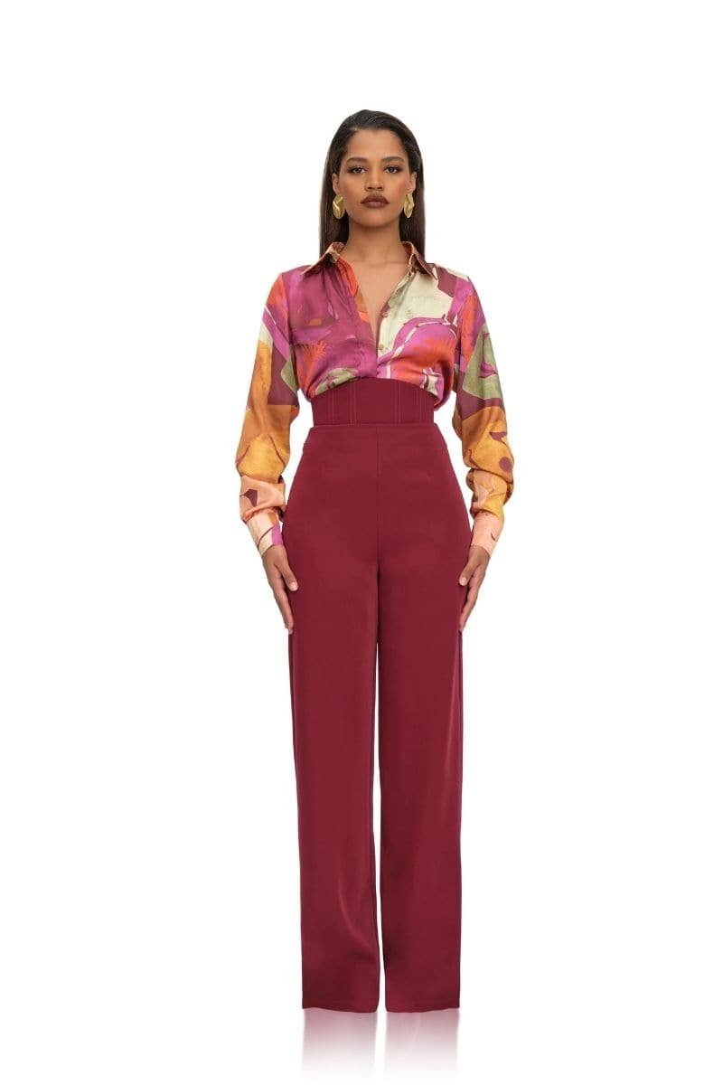 VANA PRINTED SHIRT | Andrea Iyamah | CULT MIA