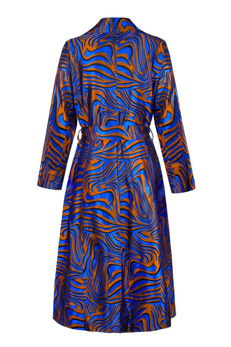 BLUE MARLYN COAT | Andreeva | CULT MIA