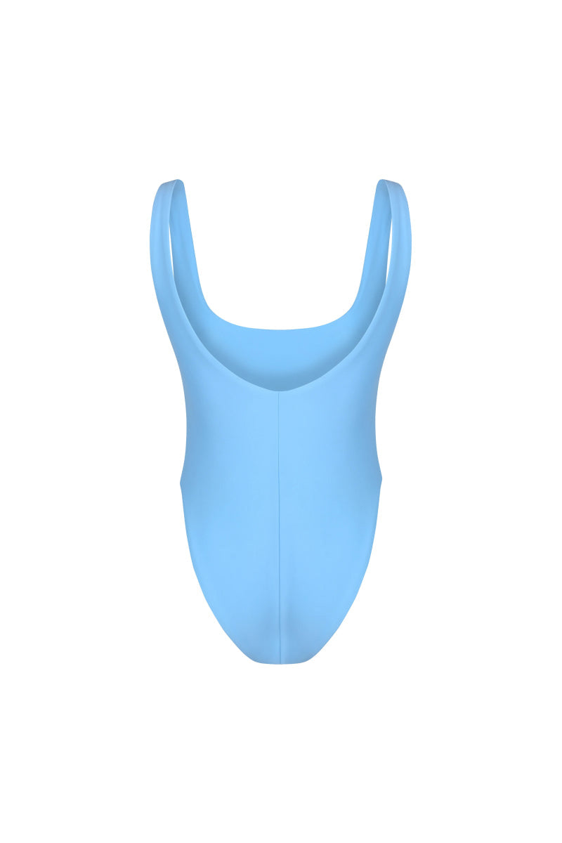 Oceanus Arizona one-piece swimsuit in blue, with a sleek design and comfortable fit, perfect for beach or pool swimming.