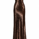 Urban Muse Asher maxi dress in brown, flowing gown with a relaxed fit and elegant design, perfect for formal or casual occasions.
