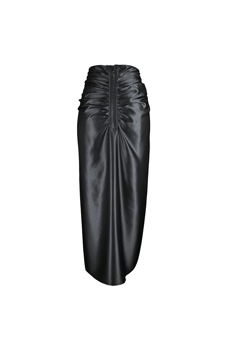 KNOT SKIRT IN MIDNIGHT - CULT MIA