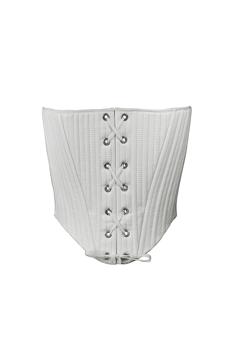 BAROQUE CORSET IN SNOW - CULT MIA
