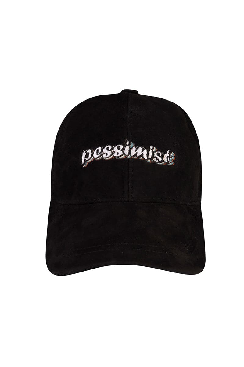 PESSIMIST EMBROIDERED CAP | Bassigue | CULT MIA