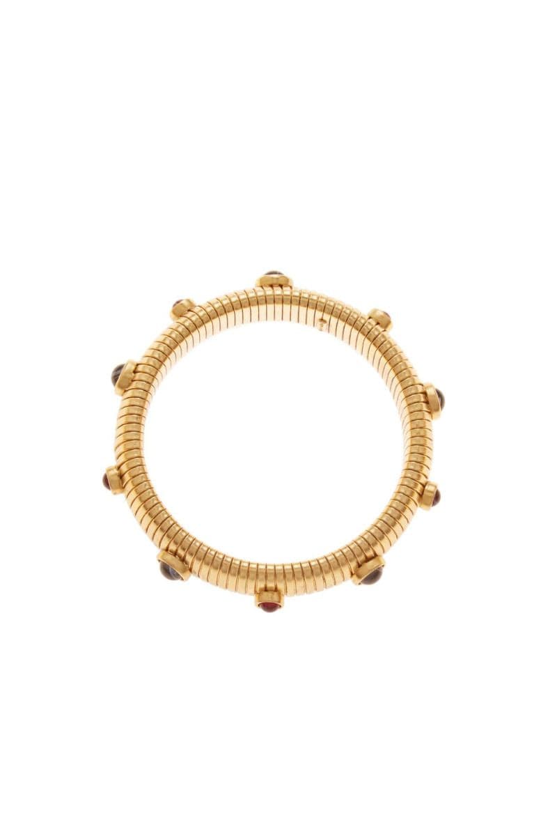 GOLD FAIYM STONE BANGLE | Ben Amun | CULT MIA
