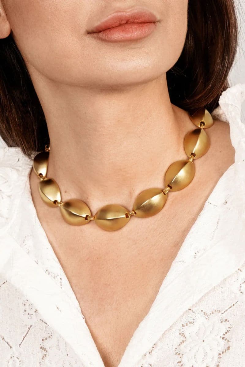 GOLD PLATED CHUNKY NECKLACE | Ben Amun | CULT MIA