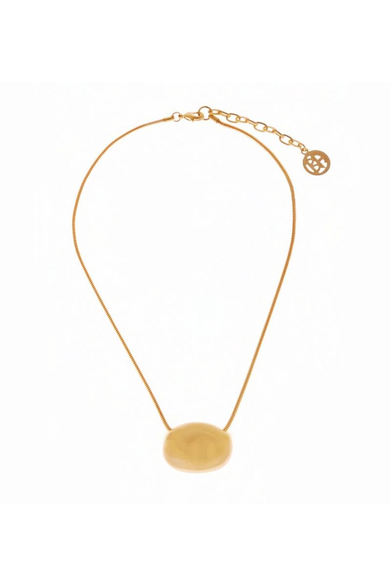 GOLD PLATED PENDANT NECKALCE | Ben Amun | CULT MIA