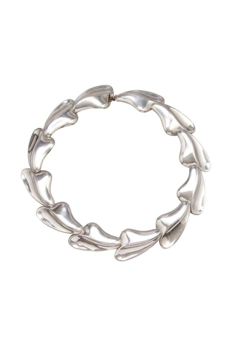 IMITATION RHODIUM PLATED ABSTRACT NECKLACE | Ben Amun | CULT MIA