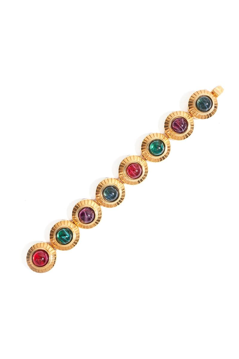 REN GOLD MULTISTONE BRACELET | Ben Amun | CULT MIA