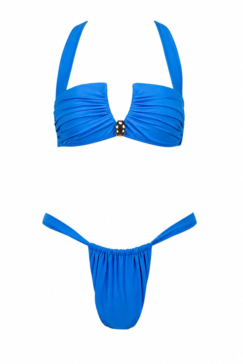 COEUR BIKINI SET BLUE