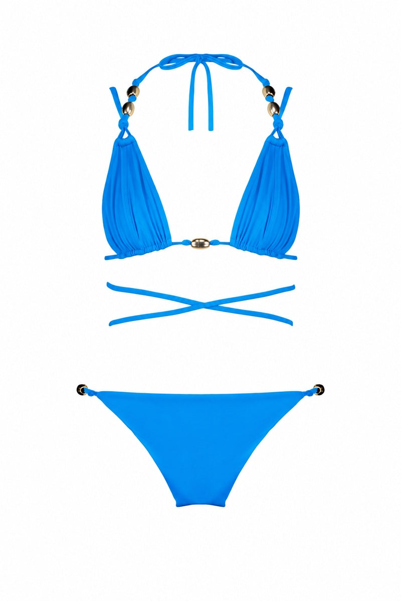 APRICATE BIKINI SET BLUE