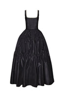 Elegant Bliss Taffeta Gown by Gigii's featuring a flowing design and intricate details, perfect for formal occasions.