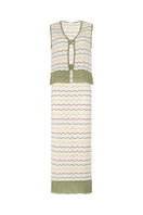 Vorn Design Camaria Forest co-ords set featuring a matching top and pants with a stylish forest green pattern.