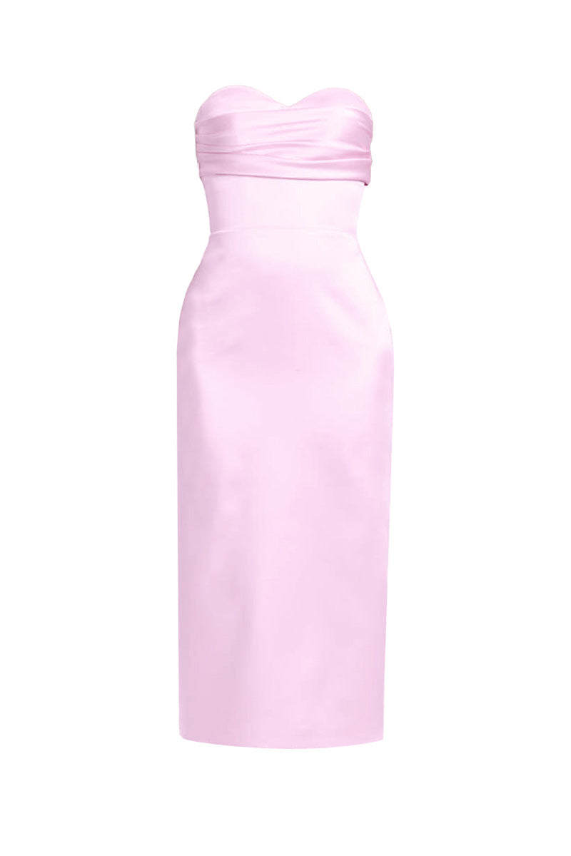 CAMILLA SATIN MIDI DRESS - CULT MIA