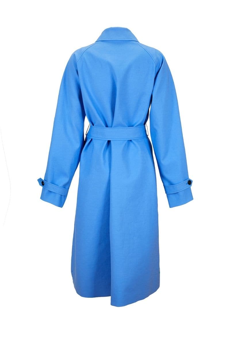 BLUE TRENCH COAT | Chictopia | CULT MIA