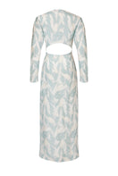 Nara Niro Christie cut-out floral maxi dress featuring a vibrant floral pattern and stylish cut-out details.