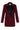 MORGANA BLAZER DRESS IN BURGUNDY AND BLACK