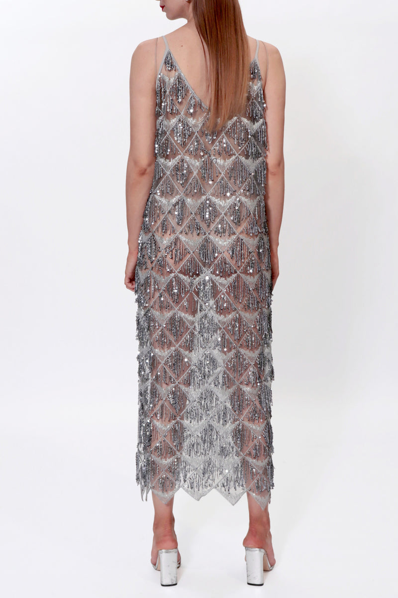 MERILYN DRESS IN MAGNETIC GLOW - CULT MIA