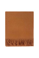 Aethera Helena cashmere shawl in Birch color, showcasing soft, luxurious fabric draped elegantly for a stylish look.
